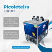 P-10 MEX TRIFÁSICO - Picoleteira com capacidade produtiva de até 624-1008 picolés/h