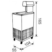 PS-5 TRIFÁSICO - Máquina Conjugada para produção de 25 litros/h de soverte ou 200 picolés/hora