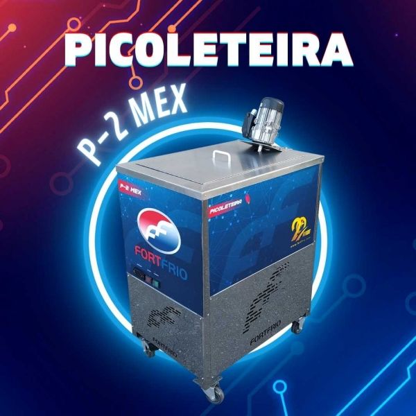 P-2 MEX BIFÁSICO - Picoleteira com capacidade produtiva de até 156-252 picolés/h
