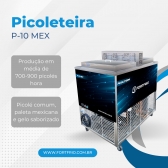 P-10 MEX BIFÁSICO - Picoleteira com capacidade produtiva de até 624-1008 picolés/h