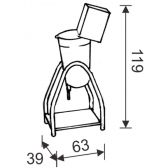 LD-16 - Liquidificador Industrial de 16 litros